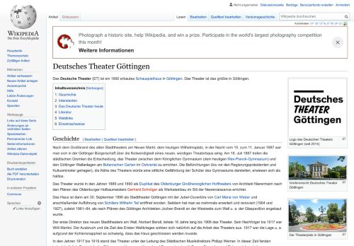 
                            3. Deutsches Theater Göttingen – Wikipedia
