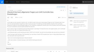 
                            2. (Deutsch/German) allgemeine Fragen zum Unifi Controller bzw ...