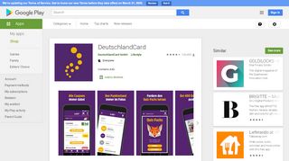 
                            13. DeutschlandCard – Apps bei Google Play