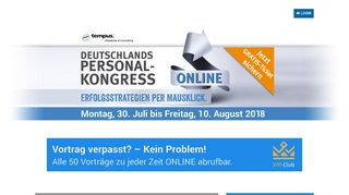 
                            8. Deutschlands Online Personal-Kongress - ABC-Personal