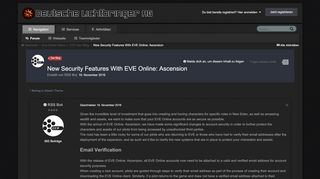 
                            11. [Dev Blog ] New Security Features With EVE Online: Ascension - CCP ...