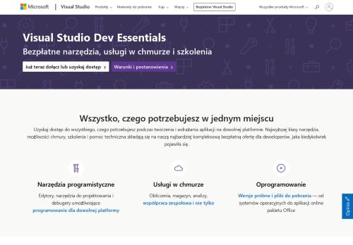 
                            7. Dev Essentials - Visual Studio - Microsoft
