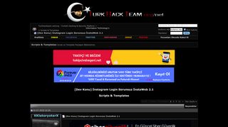 
                            2. [Dev Konu] İnstagram Login Sorunsuz İnstaWeb 2.1 - Turkhackteam ...