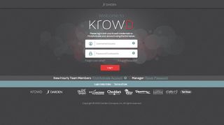 
                            1. Developed by krowD - Login page - Darden Restaurants