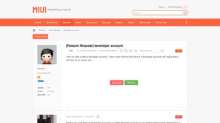 
                            10. developer account - MIUI General - Xiaomi MIUI Official Forum