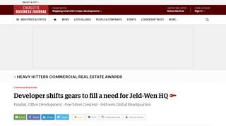 
                            10. Developer New Forum shifts gears for Jeld-Wen HQ in ...