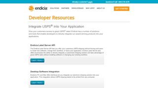 
                            11. Developer Resources | Endicia