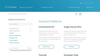 
                            5. Developer Tools - Clickatell Platform | Clickatell.com