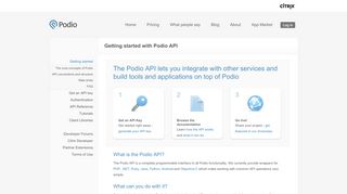 
                            7. Developers - Podio API Documentation