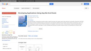 
                            13. Developing Applications Using Asp.Net And Oracle