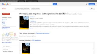 
                            9. Developing Data Migrations and Integrations with Salesforce: ...