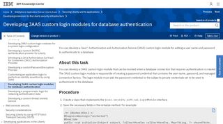 
                            8. Developing JAAS custom login modules for database authentication