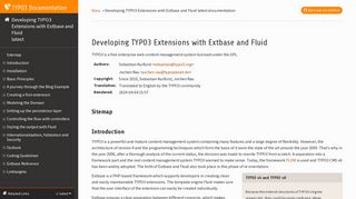 
                            11. Developing TYPO3 Extensions with Extbase and Fluid latest ...