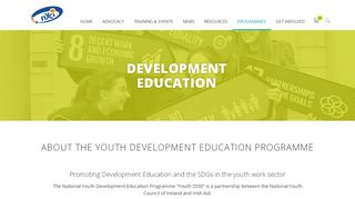 
                            5. Development Education Programme | National Youth Council of Ireland