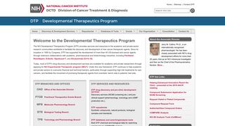 
                            1. Developmental Therapeutics Program (DTP) - National Cancer Institute