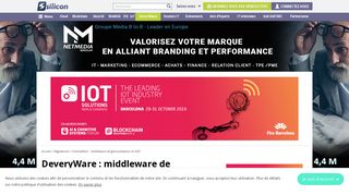 
                            4. DeveryWare : middleware de géolocalisation en ASP | Silicon - Silicon.fr