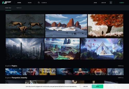 
                            4. DeviantArt - Discover The Largest Online Art Gallery and ...