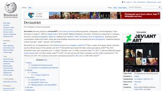 
                            7. DeviantArt – Wikipedia