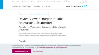 
                            5. Device Viewer | Endress+Hauser
