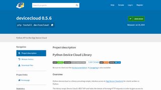 
                            11. devicecloud · PyPI