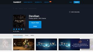 
                            11. Devilian - Gamekit - MMO games, premium currency and games for free