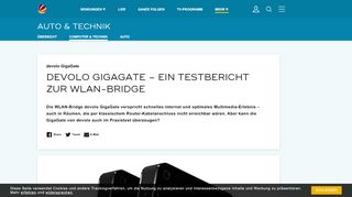 
                            9. devolo GigaGate – WLAN-Bridge im Test - Sat1