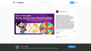 
                            10. Dewa Fortune on Instagram: “Selamat Datang di DewaFortune.com ...