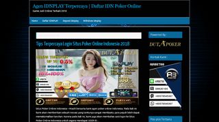 
                            10. dewa poker 99 Archives | Agen IDNPLAY Terpercaya | Daftar IDN ...