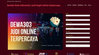 
                            4. Dewa303 | Bandar Bola Indonesia | Judi Togel Online Terpercaya