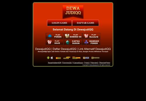 
                            7. DewajudiQQ, Daftar dan Login Dewajudiqq, Alternatif Link