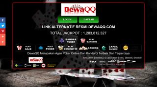 
                            9. DewaQQ - Agen Judi Bandar QQ Online, Poker Online Terpercaya