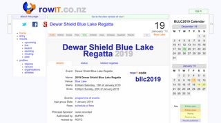 
                            13. Dewar Shield Blue Lake Regatta, rowing regatta details