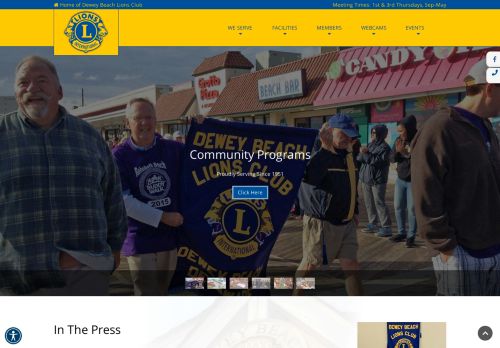 
                            11. Dewey Beach Lions Club | Rehoboth Beach, DE - Member's Login Page