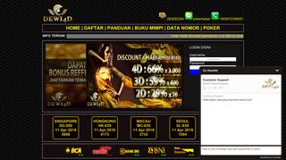 
                            2. Dewi4D - Agen Togel | Togel Online | Togel Terpercaya