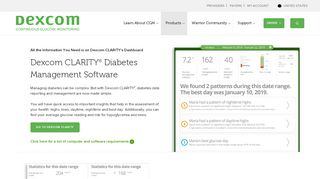 
                            4. Dexcom CLARITY | Diabetes Management Software