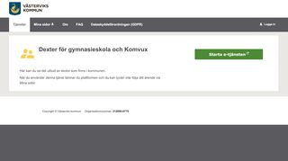 
                            2. Dexter för gymnasieskola och Komvux - Västerviks kommun