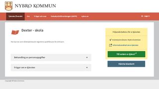 
                            2. Dexter - skola - Nybro kommun