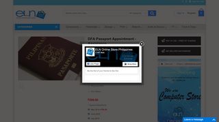 
                            10. DFA Passport Appointment - Assistance - ELN Online Store