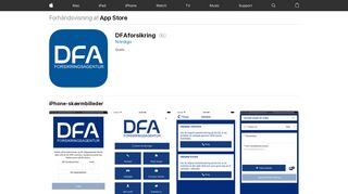 
                            10. DFAforsikring i App Store - iTunes - Apple
