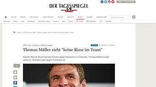 
                            9. DFB-Team vor Start in Nations League: Thomas Müller sieht 