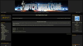 
                            5. ::DFC:: Dutch Fight Club » Je Account,Your Account