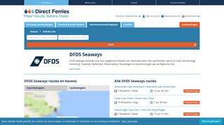 
                            10. DFDS Seaways - Overtochten, dienstregelingen en tickets