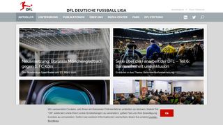 
                            4. DFL Deutsche Fußball Liga GmbH - dfl.de