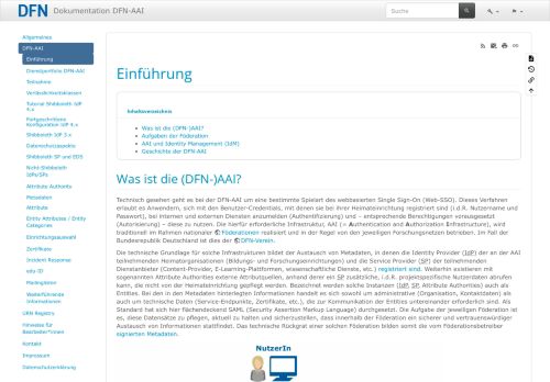 
                            5. DFN-AAI: Der Dienst