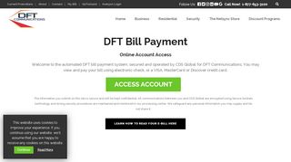 
                            6. DFT Communications | Online Account Access | My Bill
