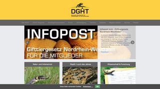 
                            12. DGHT: Startseite - Deutsche Gesellschaft für Herpetologie und ...