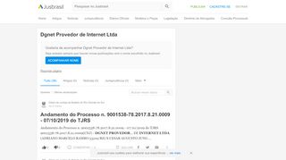 
                            10. Dgnet Provedor de Internet Ltda - JusBrasil