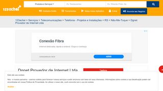 
                            13. Dgnet Provedor de Internet Ltda - Telefonia - Projetos e Instalações ...