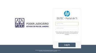 
                            8. DGTEC - Portal de TI: Login