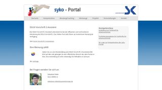 
                            10. DGUV Vorschrift 2 Assistent - syko - Portal